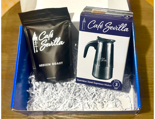 Café Sevilla Coffee Kit (Boiler and Beans)